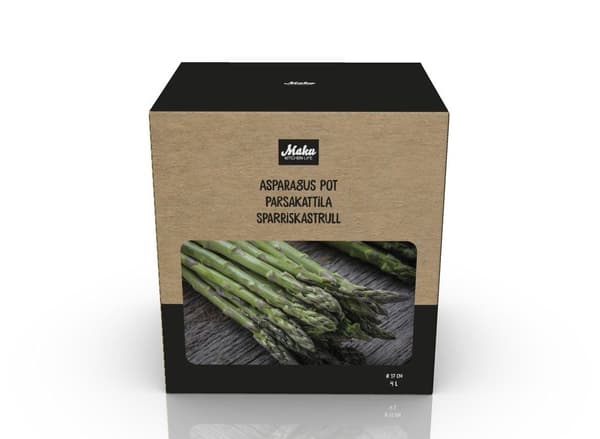 Maku Aspargespande, stål 4 L