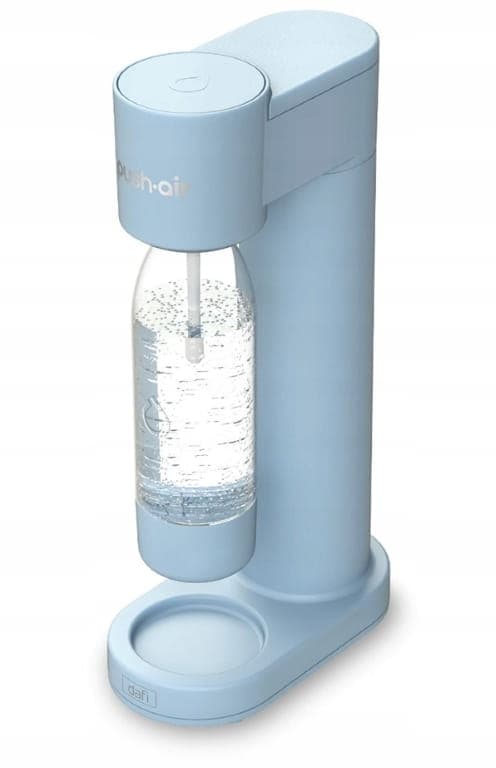 Dafi PushAir Saturator med CO2-patron + 0,7l flaske Azurblå/blå
