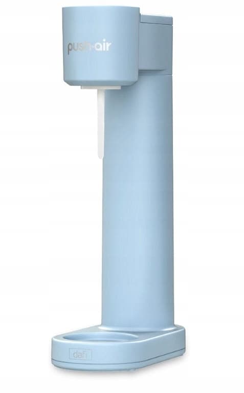 Dafi PushAir Saturator med CO2-patron + 0,7l flaske Azurblå/blå