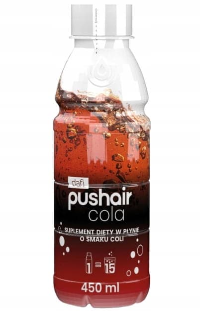 Kosttilskud med cola-smag 450 ml sirup til DAFI Pushair-mætningspumpe