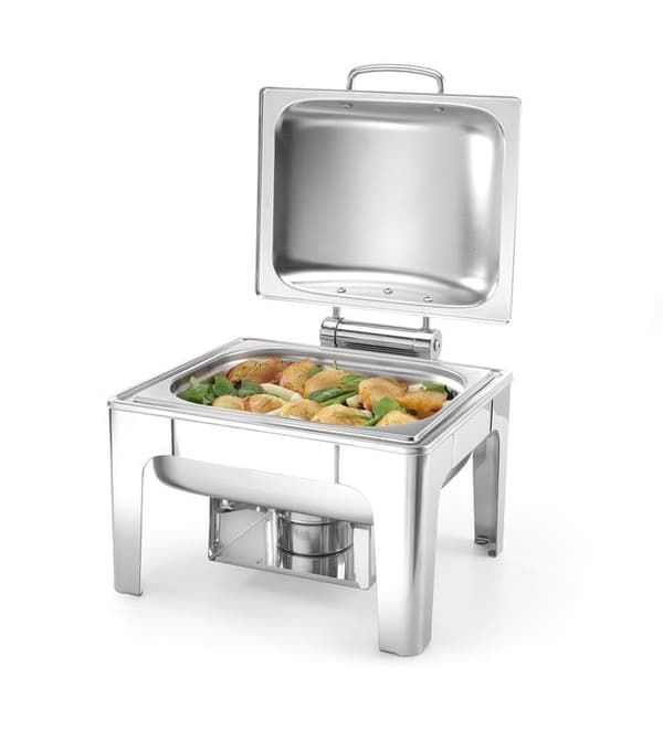 HENDI Profi Line GN 1/2 satinbehandlad pastavärmare, 4L, 365x370x(H)280mm