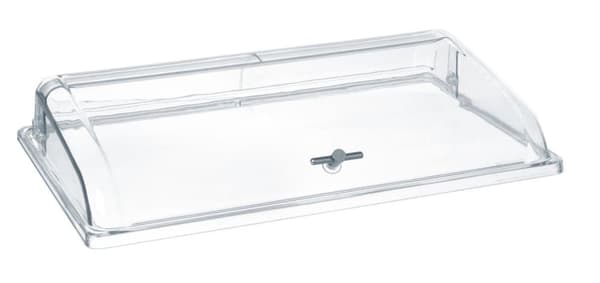 HENDI gångjärnsförsett lock GN 1/1, polykarbonat, 545x335x(H)95mm