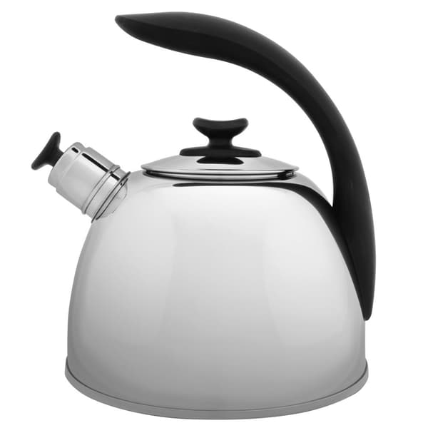 BergHOFF Visslande Vattenkokare Lucia 2,5L - Rostfritt Stl med Mjukt Handtag fr Alla Spishllar