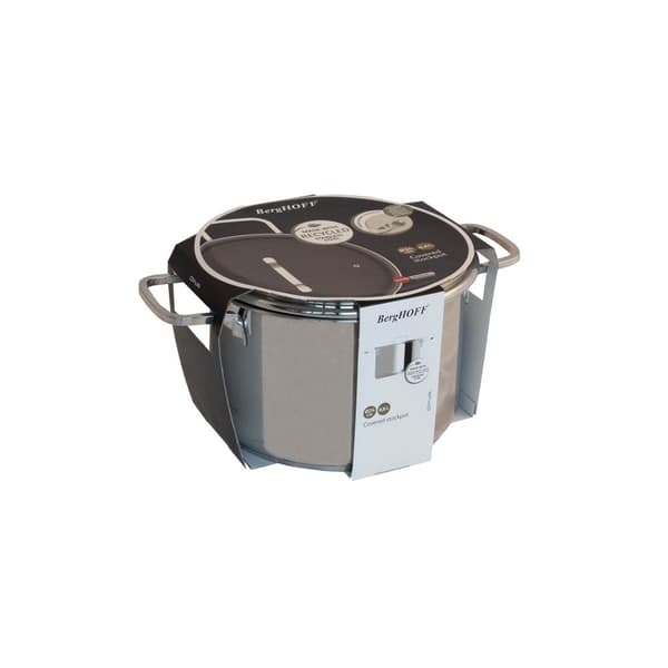 BergHOFF 24 cm Gryde med Lg - Helix Serien Rustfrit Stl med Induktionsbund og Dampventillg