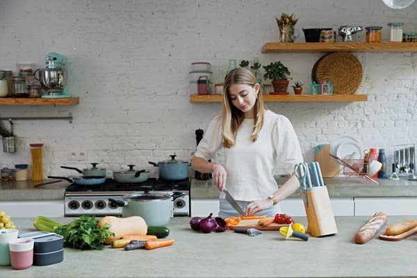 BergHOFF 7-delt knivst - Glints Slate med magnetisk knivblok og soft-touch hndtag