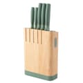 Miniatyrbillede 1 af 10: BergHOFF 6-delt knivst med blok - Forest-serien med indbygget skrper & blde greb