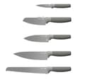Miniatyrbillede 2 af 6: BergHOFF 6-delt knivst med blok - Balance-serien med genbrugsplast og tofarvet indsats