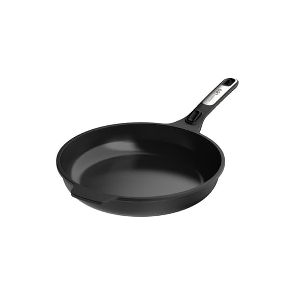 BergHOFF 28 cm Stekpanna - Phantom-serien tervunnen Aluminium med Enkel Matfristtning & Avtagbart Handtag