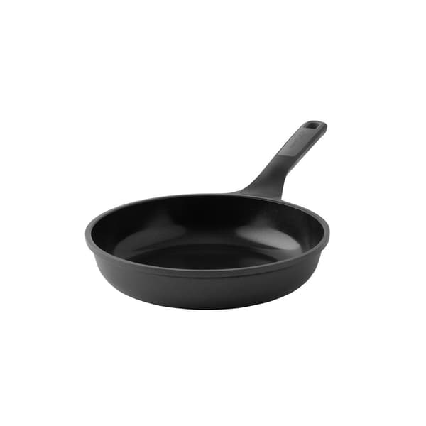 BergHOFF 24 cm Stekpanna - Stone+ Series Non-Stick Eco Pan med gjuten aluminiumkropp och Downdraft-sker
