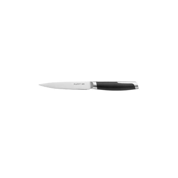 BergHOFF 5-delt Knivblok - Graphite-serien med asiatiske inspirerede knive, skrper & magnetisk side