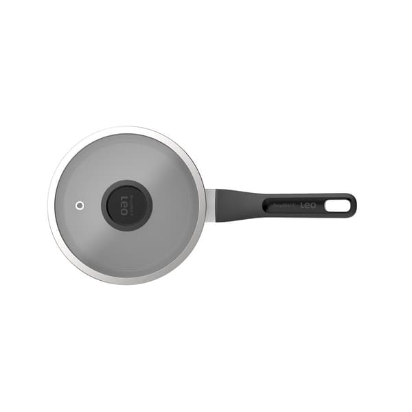 BergHOFF 18 cm kasserolle med lg - Glints Spirit med non-stick belgning og blankt hndtag
