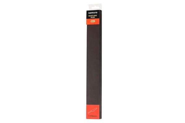 Samura Premium Magneettinen Veitsiteline - Tyylikäs ja Kestävä Japanilainen Teräs Keittiöveitsien Järjestäjä (385x49x18 mm)