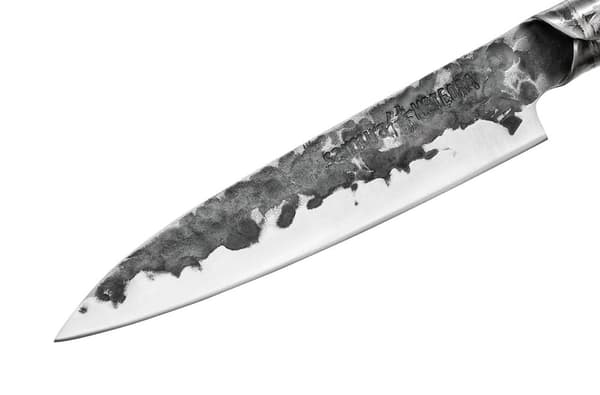 Samura METEORA 6.3-Inch (160 mm) Santoku-veitsi - Ensiluokkainen japanilainen teräskeittiöveitsi tarkkaan ruoanlaittoon ja kulinaariseen erinomaisuute