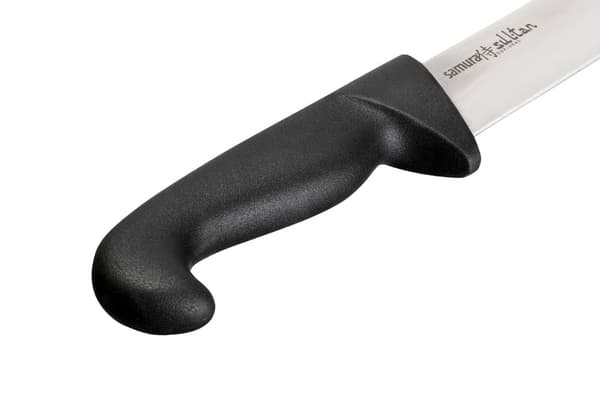Samura SULTAN PRO 8.4" Viipalointiveitsi mustalla kahvalla - Tarkkuus japanilaisesta teräksestä valmistettu keittiötyökalu ammattikokeille ja kotikoke