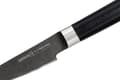 Miniatyrbillede 2 af 5: Samura MO-V 3.5" Stonewash Skrællekniv - Premium Japansk Stål Køkkenkniv til Præcis Skæring og Snitning i Kulinarisk Forberedelse