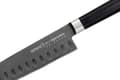 Pikkukuva 4 / 5: Samura MO-V Stonewash Santoku -veitsi 5.4" - Ensiluokkainen japanilainen teräskeittiöveitsi tarkkaan leikkaamiseen ja parannettuun kulinaariseen suori
