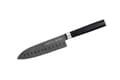 Pikkukuva 1 / 5: Samura MO-V Stonewash Santoku -veitsi 5.4" - Ensiluokkainen japanilainen teräskeittiöveitsi tarkkaan leikkaamiseen ja parannettuun kulinaariseen suori