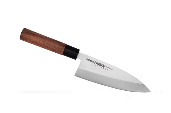 Samura OKINAWA 6.7" Deba Veitsi - Premium japanilainen yksiteräinen keittiöveitsi, jossa on erinomainen terä tarkkaan leikkaamiseen ja kulinaariseen h