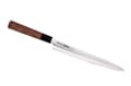 Pikkukuva 2 / 5: Samura OKINAWA 9.4" Yanagiba-veitsi - Premium japanilaisesta teräksestä valmistettu keittiöveitsi, jossa on yksipuolinen terä tarkkaan viipalointiin j
