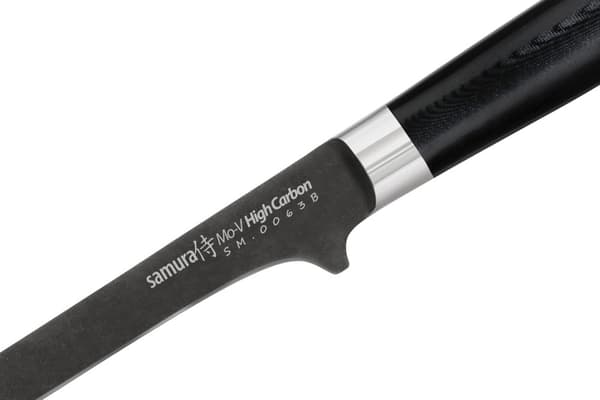 Samura MO-V 6.5" Stonewash Udbeningskniv - Premium Japansk Stål Køkkenkniv til Præcisionsfiletering og Trimning