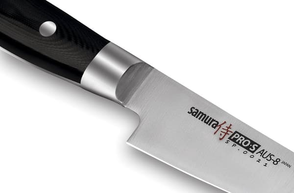 Samura PRO-S Professionelt Køkkenknivsæt: Universalkniv & Kokkekniv Fremstillet af Premium Japansk Stål til Kulinarisk Ekspertise