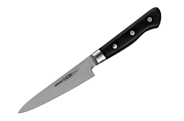 Samura PRO-S Professionelt Køkkenknivsæt: Universalkniv & Kokkekniv Fremstillet af Premium Japansk Stål til Kulinarisk Ekspertise