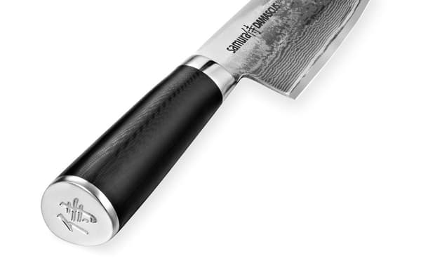 Samura DAMASCUS Ammattilaiskokin Veitsi 9.4" / 240mm - Ensiluokkainen Japanilainen Teräs Keittiötyökalu Kulinaariseen Huippuosaamiseen