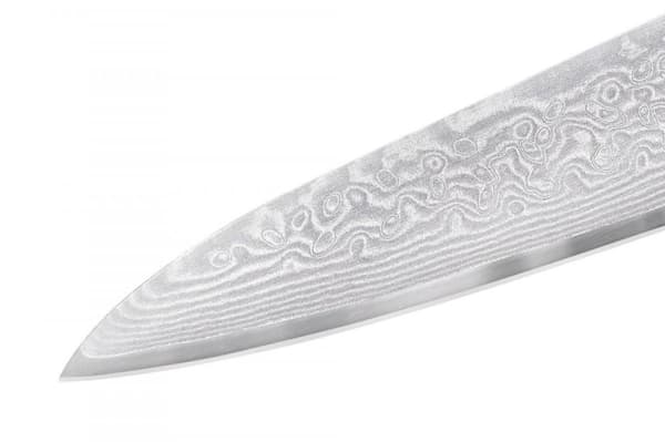 Samura DAMASCUS 67 Keittiön Yleisveitsi - 6.0"/150mm, 67 Kerrosta Ensiluokkaista Japanilaista Terästä Tarkkaan Leikkaamiseen ja Kulinaariseen Erinomai