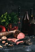 Pikkukuva 5 / 5: Samura HARAKIRI 6" Yleisveitsi - Ensiluokkainen japanilaisesta teräksestä valmistettu keittiöveitsi ergonomisella mustalla kahvalla tarkkaan leikkaami