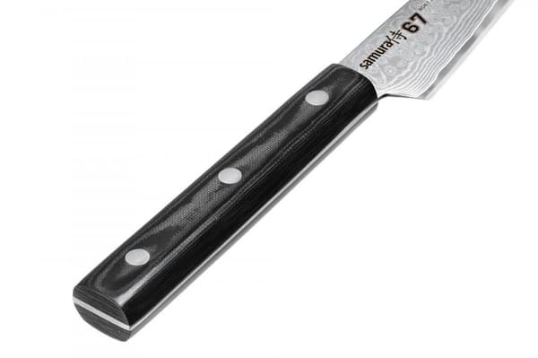 Samura Damascus 67 Kuorimaveitsi 3.9" - Premium Japanilainen Teräs Keittiöveitsi 67 Kerroksella Tarkkaan Leikkaamiseen ja Kokkitaidon Huippuosaamiseen