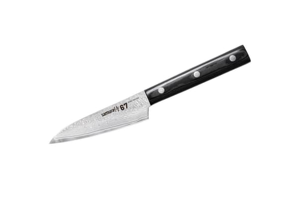 Samura Damascus 67 Kuorimaveitsi 3.9" - Premium Japanilainen Teräs Keittiöveitsi 67 Kerroksella Tarkkaan Leikkaamiseen ja Kokkitaidon Huippuosaamiseen
