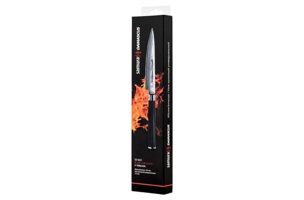 Samura Damascus Ammattimainen japanilainen keittiöveitsi 125mm/5"