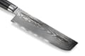 Miniatyrbillede 7 af 9: SAMURA Damascus - Professionel Japansk Køkkenkniv Nakiri, 240 mm Håndtag G-10. Hårdhed 61 HRC.