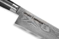 Miniatyrbillede 2 af 9: SAMURA Damascus - Professionel Japansk Køkkenkniv Nakiri, 240 mm Håndtag G-10. Hårdhed 61 HRC.