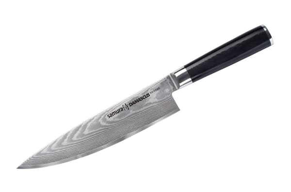 SAMURA Kokinveitsi Damascus 8.0"/200 mm. 67 kerrosta. VG-10 teräsydin, G-10