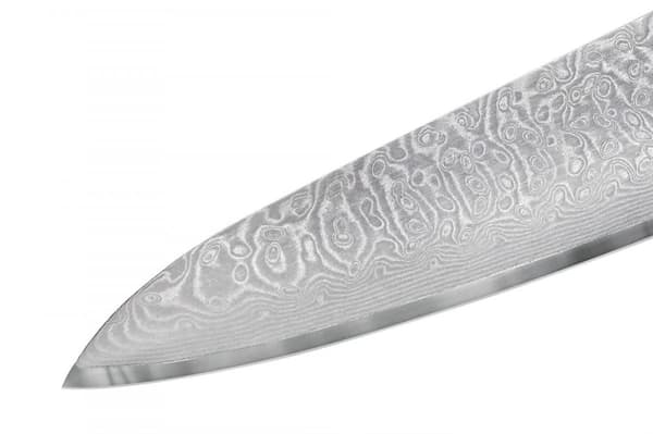 SAMURA Damascus 67 Kokinveitsi 208mm/8.2". Kovuus 61 HRC