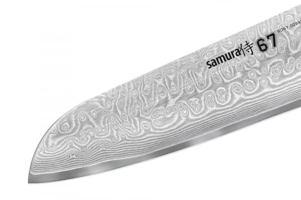 Samura DAMASCUS 67 Santoku Hohlschliff 175 mm