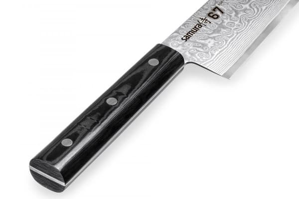 Samura DAMASCUS 67 Santoku Hohlschliff 175 mm