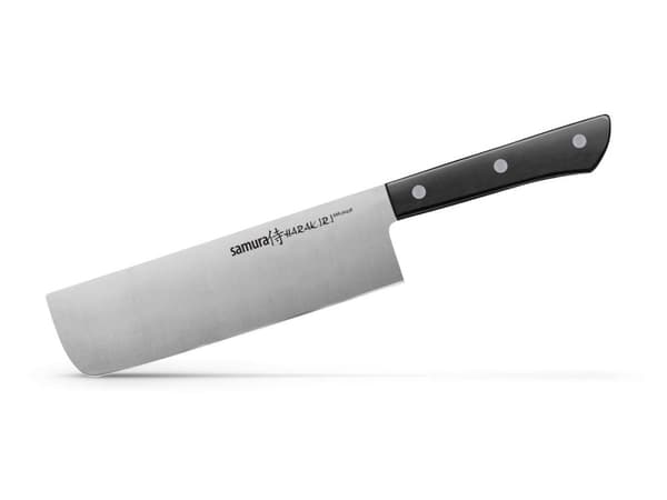 Samura HARAKIRI japanilainen Nakiri-kokkiveitsi 6.7"/170 mm. Kovuus 59 HRC