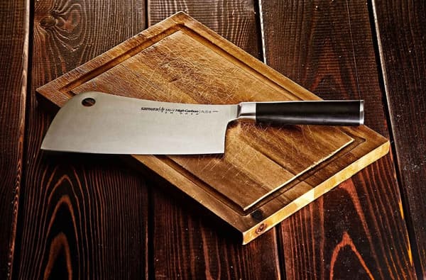 SAMURA MO-V Hackmesser 180mm/7. Kovuus 59 HRC