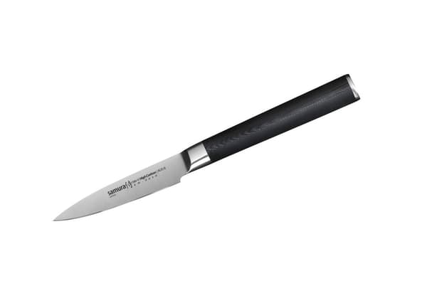 SAMURA MO-V Profi Messer Gave Sæt Ultra-skarp, lavet af japansk AUS 8 rustfrit stål, 18 cm klinge, med G10 håndtag af kulstof