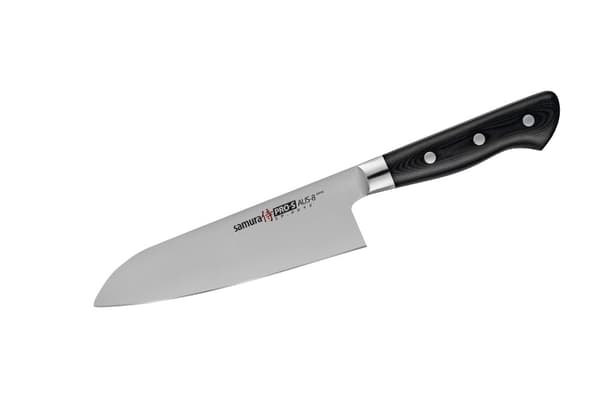 SAMURA PRO-S Santoku Veitsi 175 mm. 59 HRC