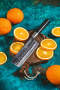 Miniatyrbillede 7 af 8: Samura Super 5 Professionelt japansk køkkenkniv Nakiri 171mm/6.7 "