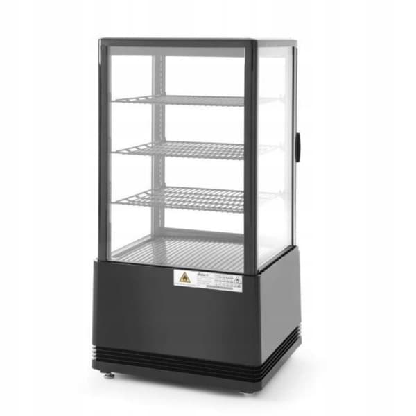 Set-top kølemontre, 68 l, sort, 230V/170W, 444x397x(H)875mm