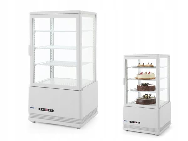 Set-top kylvitrinskåp, 68 l, vit, 230V/170W, 444x397x(H)875mm
