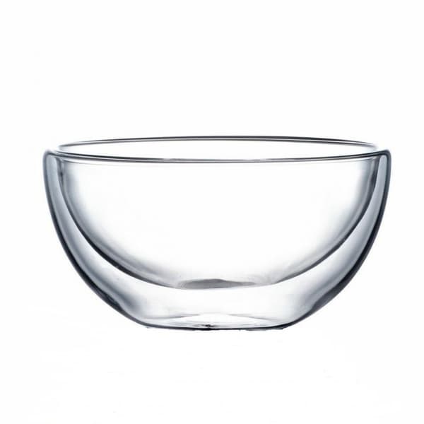 LIVIT Skål, Borosilikatglas, Dubbelväggig, 500 ml