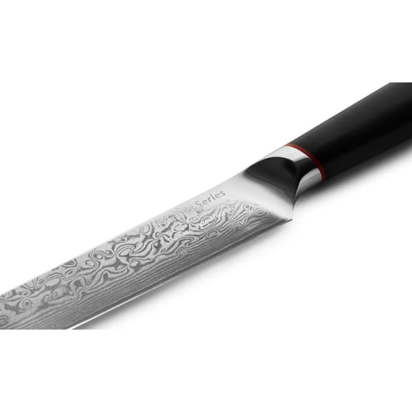 Yamada Skiveskåret Kniv, Damaskus Stål, HRC 60, 20 cm