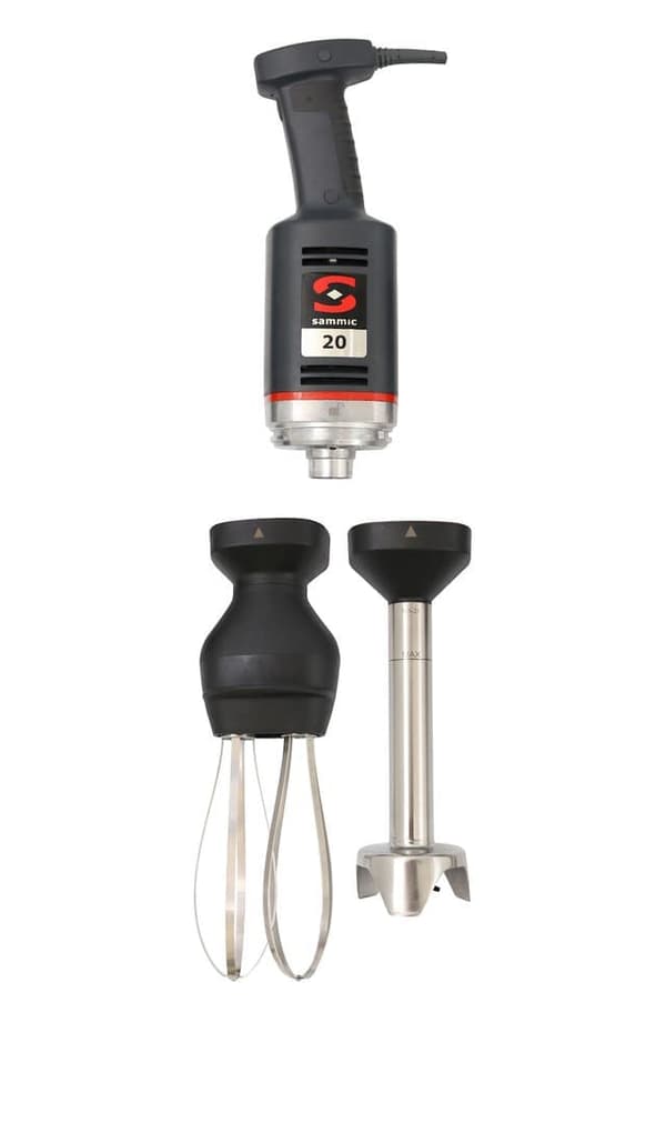 Sammic MB-21 handblandare med blandnings- och vispararm, 230V, 300W, 12L