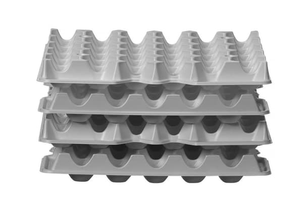 Set om 4 HENDI OVOBOX 120 äggbackar, 291x288x41mm, rektangulära, PET