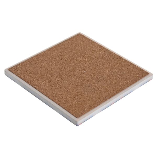 Coasters DKD Home Decor 10,8 x 10,8 x 0,7 cm